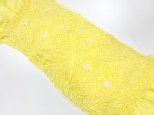 正絹　絞り　帯揚げ